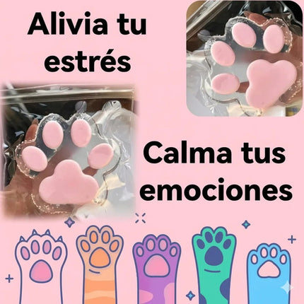 Squishy Pata De Gato Gigante Taba Antiestrés Silicona Kawaii