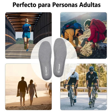 Par Plantillas Deporte Confort De Espuma Soporte Talón Arco