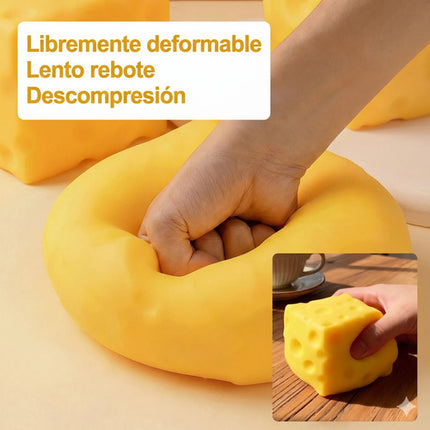 Queso Gigante Squishy Antiestres Juguete Squeeze Suave Niños