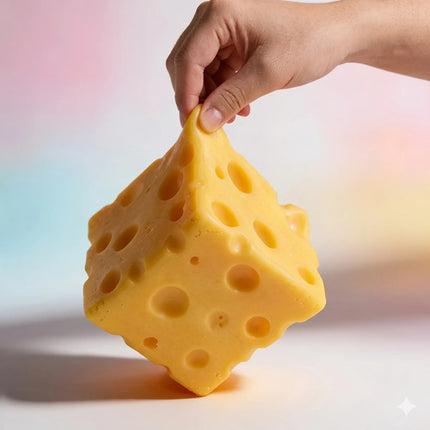 Queso Gigante Squishy Antiestres Juguete Squeeze Suave Niños