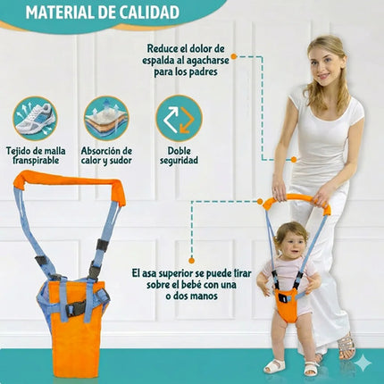Arnés Caminador Para Bebé Asistente Primeros Pasos Ajustable