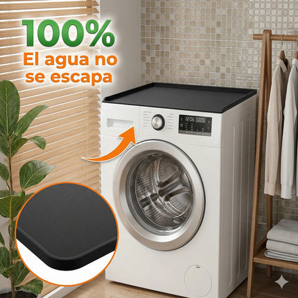 Tapete Protector De Lavadora Secadora Silicona Impermeable