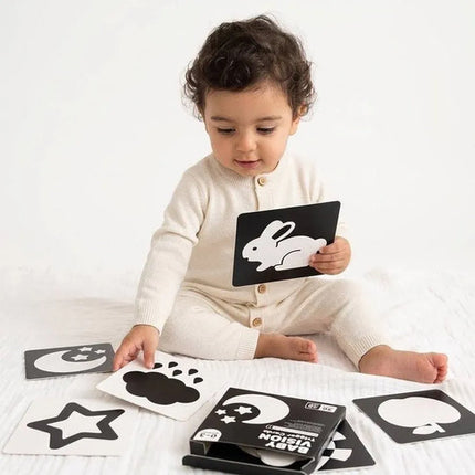 Tarjetas De Estimulación Visual Montessori Bebés 0-26 Meses