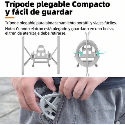 Tren De Aterrizaje Plegable Para Dji Mini 3/mini 3 Pro Dron