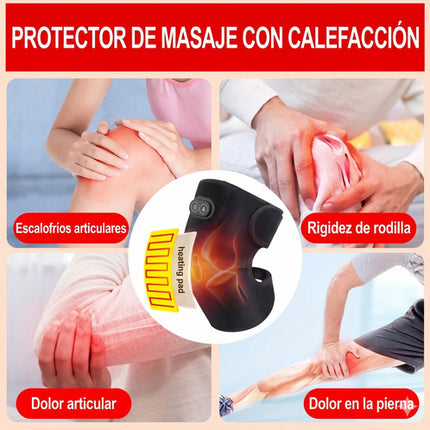 Hombrera Termica Calefacción Y Masaje Soporte Calor Rodilla