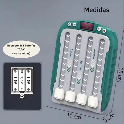 Juego Destreza Consola Electrónica Ritmo Con Luces Y Música
