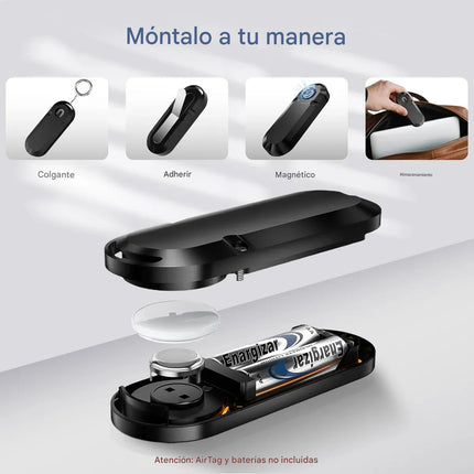 Funda De Batería Extendida 10 Años Para Airtag Portatil Iman
