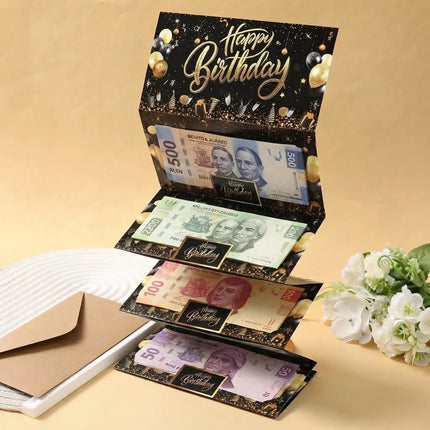 Sobres De Dinero Sorpresa Regalo Fiestas Feliz Cumpleaños
