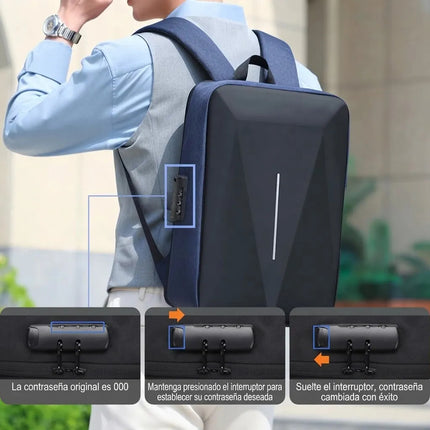 Mochila Protectora Dura Starlink Mini Bolsa Antirrobo Usb