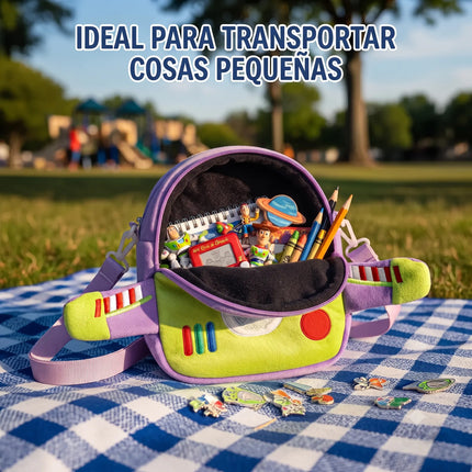 Bolsita Peluche Buzz Lightyear Mini Cross Body Niños Disney
