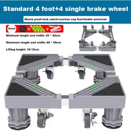Soporte Universal Para Lavadora Base Portatil Con Ruedas