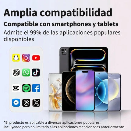 Anillo Inteligente Tactil Inalambrico Control Paginas Selfie