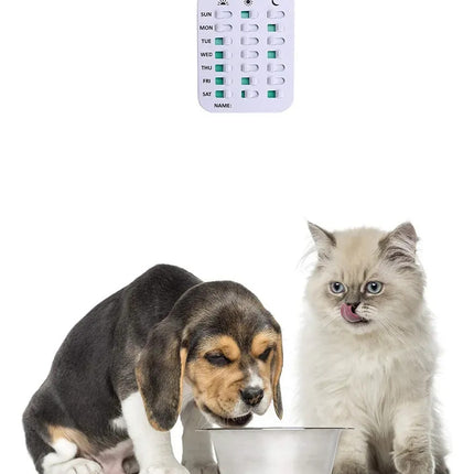 Recordatorio Alimentacion Mascota Tabla Pastilla Medicamento