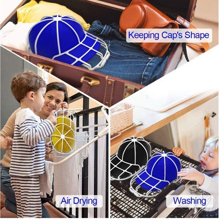 Caja Lavadora Jaula De Lavado Para Gorras Cachuchas