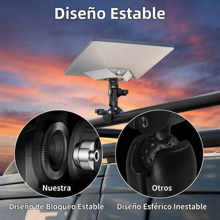 Soporte Abrazadera Starlink Mini Ajustable Rv Barco Portatil