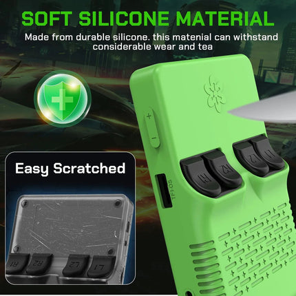 Funda Silicona Consola R36s Protectora Portatil Retro Suave