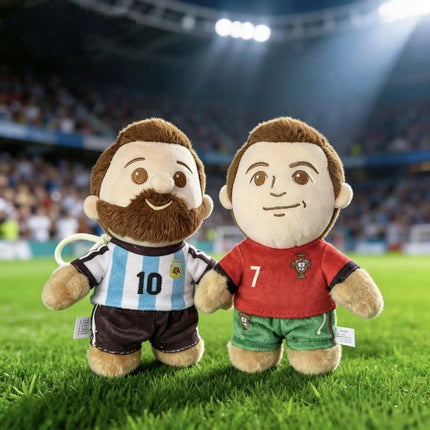 Peluche Cristiano Ronaldo Cr7 Futbol Coleccionable 18x14 Cm
