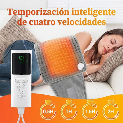 Faja Termica Digital Dolor Lumbar Espalda Con Temporizador