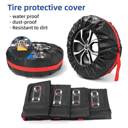 Funda Protector Cubre Llantas Neumaticos Cobertor Rin 13-18