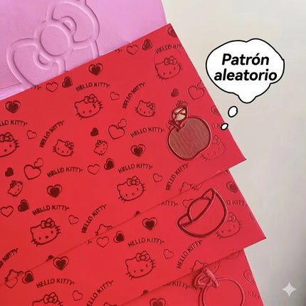 6 Sobres De Regalo Hello Kitty Para Dinero Regalo Cumpleaños