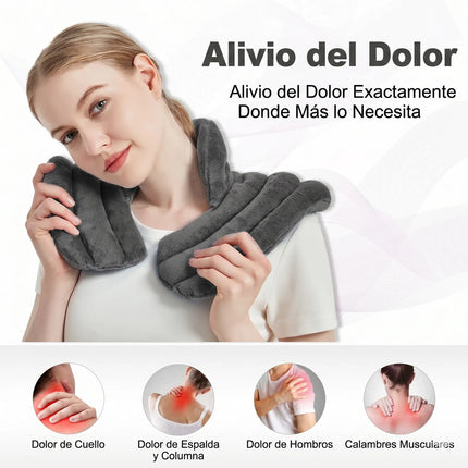 Almohadilla Térmica Para Microondas Dolor Cuello Y Hombros