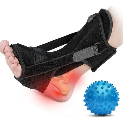 Férula Pie Caido Fascitis Plantar Soporte Rigido Ajustable