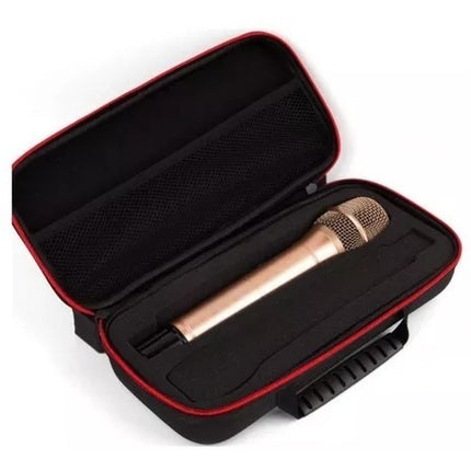 Estuche Protector Para 2 Microfonos Inalambricos Viaje