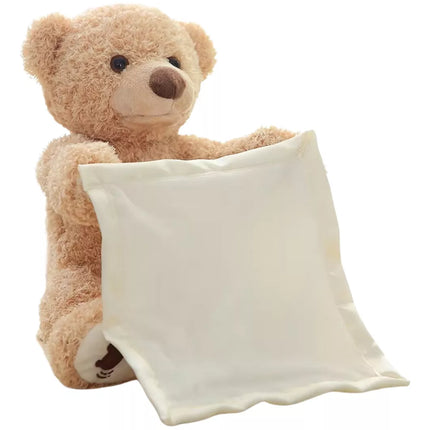 Oso De Peluche Animado con Sonido Cobija Peekaboo, Osito On Ta Bebe