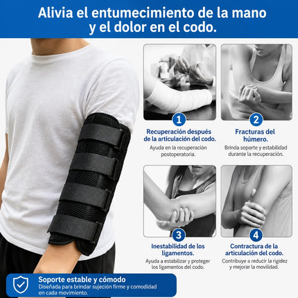 Soporte Inmovilizador De Codo Ajustable Estabilizador Ferula