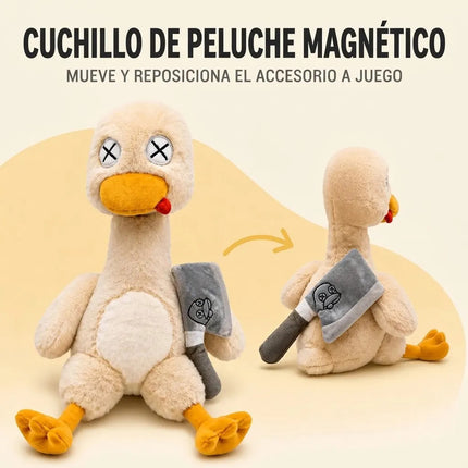 Peluche Magnético Pato Antiestrés Desmontable Juguete Felpa
