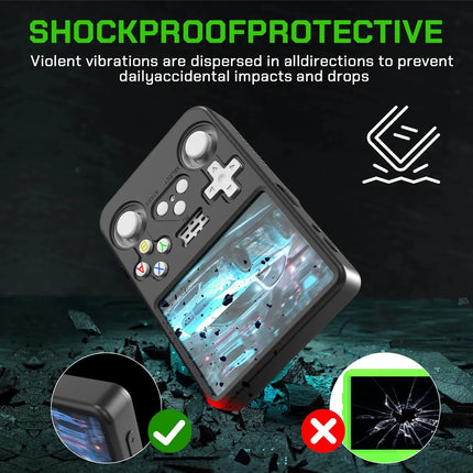 Funda Silicona Consola R36s Protectora Portatil Retro Suave
