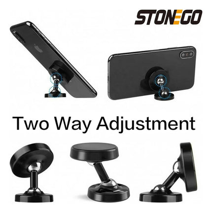 Soporte Magnético Para Celular Rotación 360° Auto Gym Vlogs