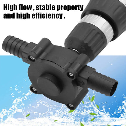 Mini Bomba De Agua Eléctrica Portátil Autocebante Taladro