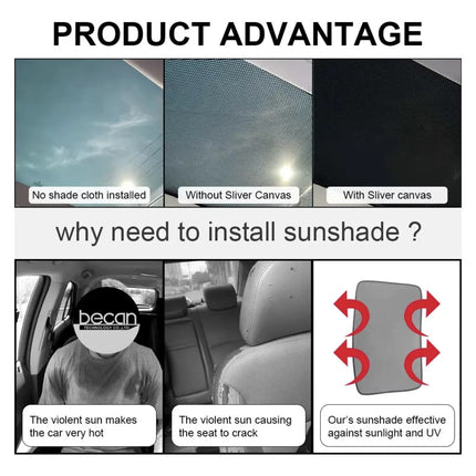 Parasol Techo Toldo Sombra Tesla Model Y Juniper 2025 2026