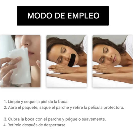30 Cintas Antironquidos Bucales Parches Para Dormir Mejor