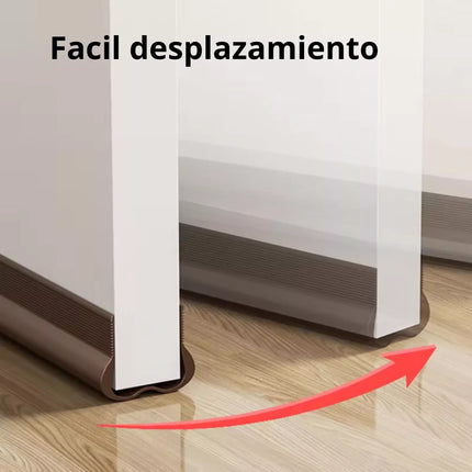 Burlete Guardapolvos Tira Sellado para Puerta, Aislante Termico