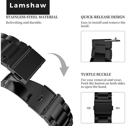 Banda De Reemplazo 0.787  Acero Inoxidable Para Apple Watch