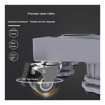 Soporte Universal Para Lavadora Base Portatil Con Ruedas