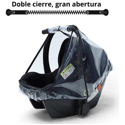 Funda Cubierta Protectora Universal Lluvia Viento Portabebe