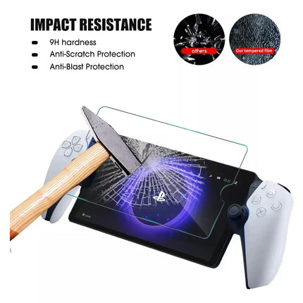 Estuche Rigido y Cristal Templado Para Ps5 Portal Playstation5
