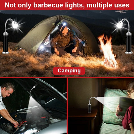 Luz Para Asador Iluminacion Lampara Con Iman Regalo Padre