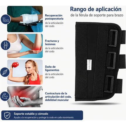 Soporte Inmovilizador De Codo Ajustable Estabilizador Ferula