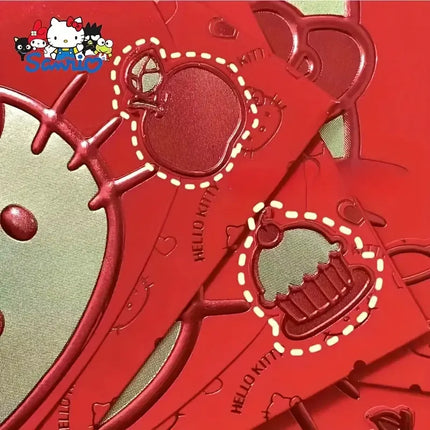 6 Sobres De Regalo Hello Kitty Para Dinero Regalo Cumpleaños