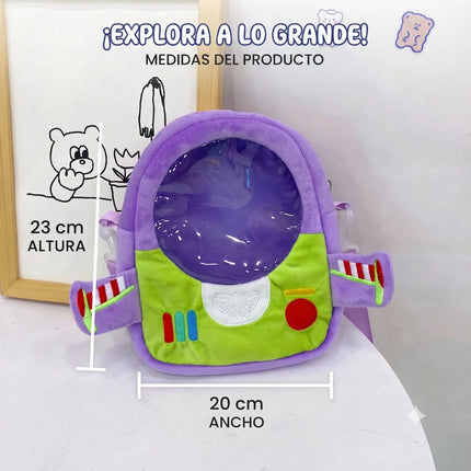 Bolsita Peluche Buzz Lightyear Mini Cross Body Niños Disney