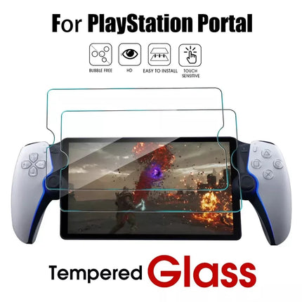 Estuche Rigido y Cristal Templado Para Ps5 Portal Playstation5