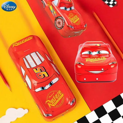 Estuche Escolar Cars Rayo Mcqueen Disney Lapicera Infantil