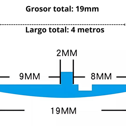 4 Mts Tira de Goma para Sellado de Parabrisas de Coche, Auto Sello de Ventana