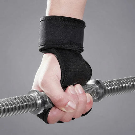 Par Guantes De Entrenamiento Gym Levantamiento Pesas Muñeca