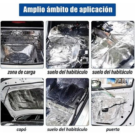 Aislante Termico Acustico Ruido Cofre Auto Rollo Espuma 1m