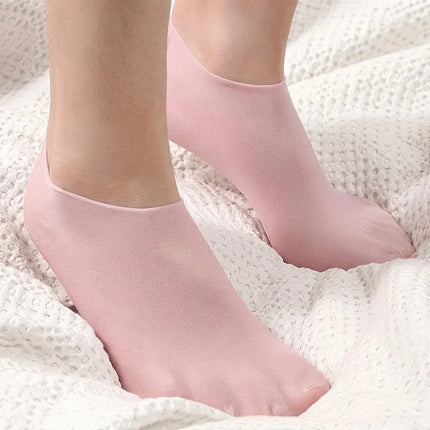Calcetines De Silicona Hidratacion Para Pies Seco Agrietados